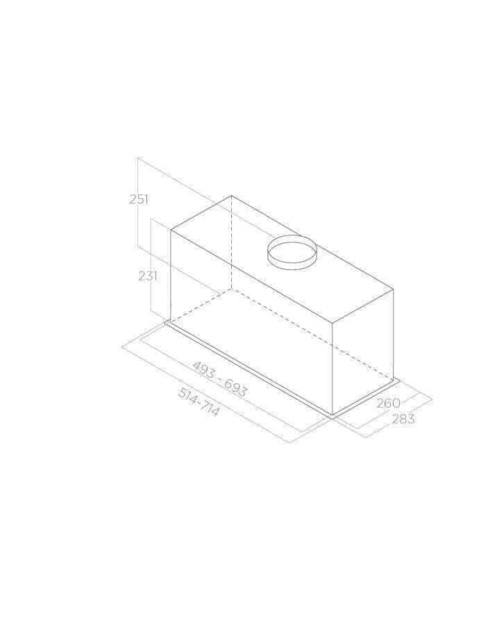 Elica Fold GR/A/52 Μηχανισμός Απορρόφησης 51cm Inox ΕΩΣ 12 ΔΟΣΕΙΣ - Image 3