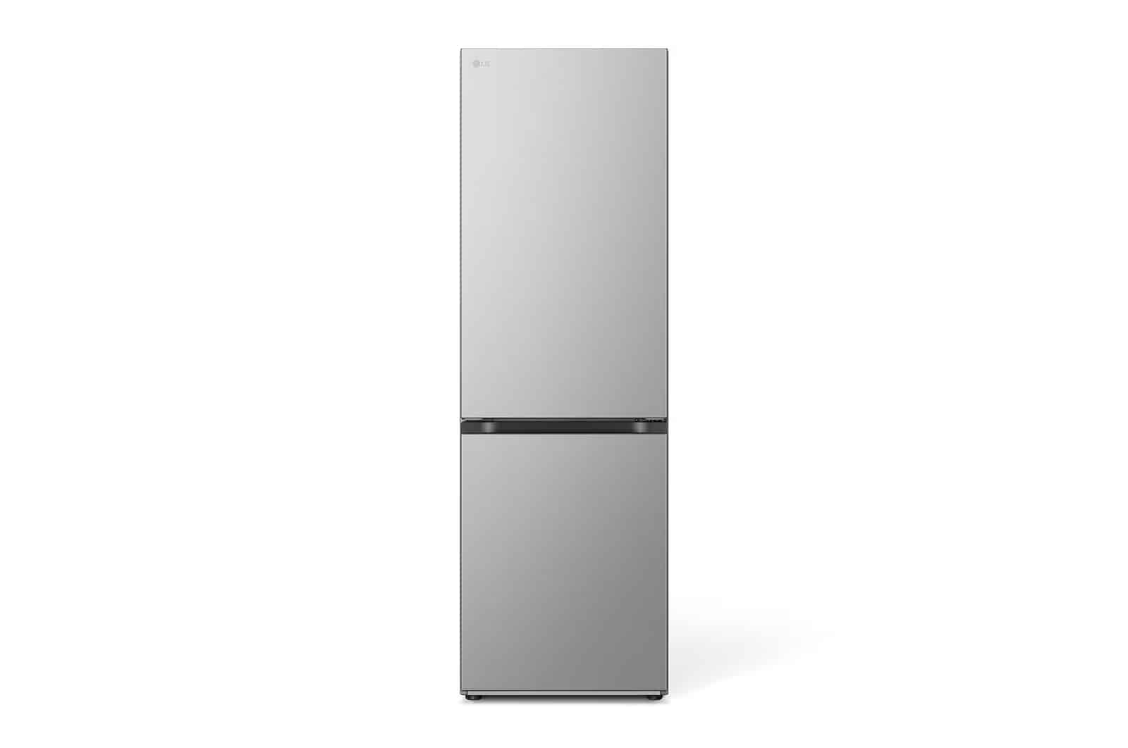 LG GBV21L0EPY Ψυγειοκαταψύκτης NatureFRESH, 344lt, Υ186xΠ59.5xΒ68.2cm, Ασημί (ΕΩΣ 12 ΔΟΣΕΙΣ)