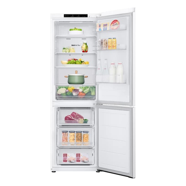 LG GBV21L0ESW Ψυγειοκαταψύκτης Τεχνολογίας No Frost DoorCooling+™, 344lt, Λευκός (ΕΩΣ 12 ΔΟΣΕΙΣ) - Image 2