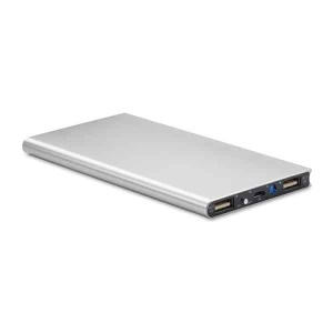 Philips MO8839 GR-POWERBANK Power Bank 8000mAh Ασημί (ΕΩΣ 12 ΔΟΣΕΙΣ)