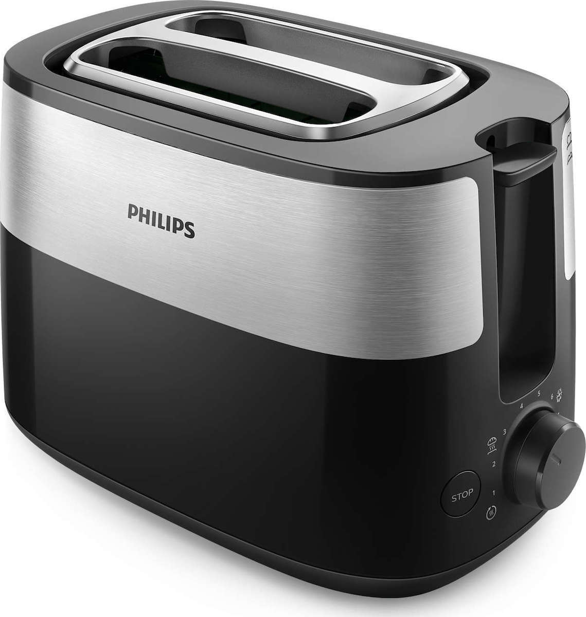 Philips HD2516/90 Φρυγανιέρα 2 Θέσεων 830W Μαύρη (ΕΩΣ 12 ΔΟΣΕΙΣ) - Image 3