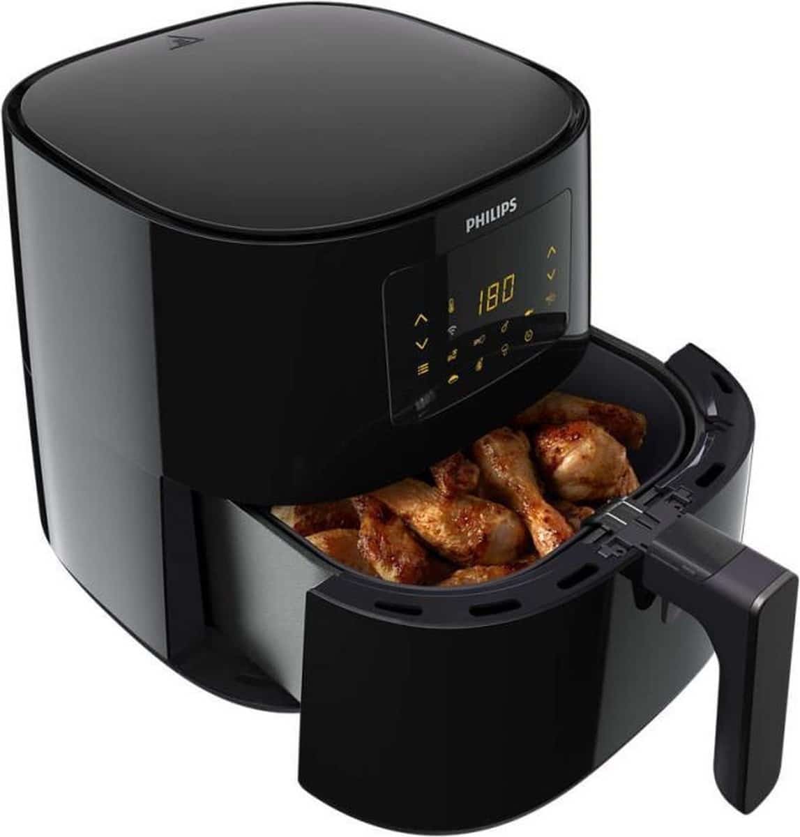 Philips Airfryer Xl HD9280/70 Φριτέζα Αέρος με Wi-Fi 6.2lt Μαύρη (ΕΩΣ 12 ΔΟΣΕΙΣ)