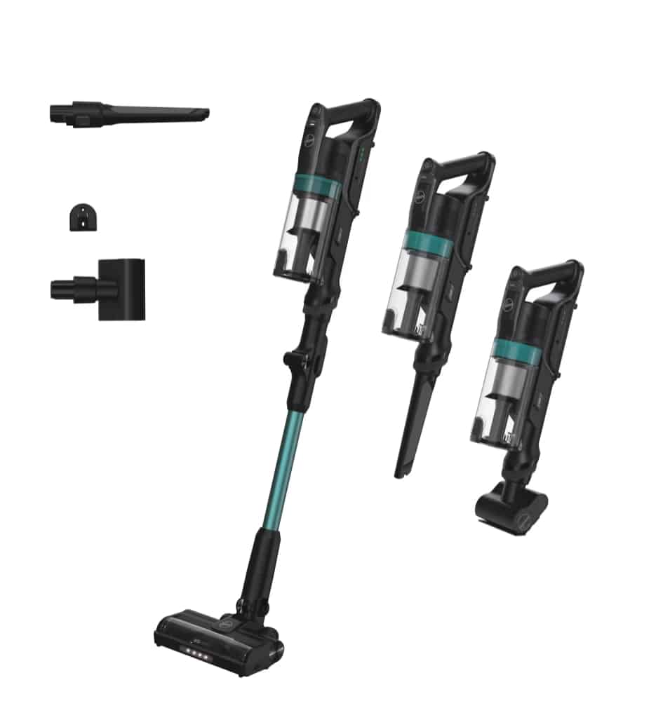 Hoover HF1P10PX 011 Σκούπα Στικ με Μπαταρία 14.4V & Κάδο 0.7lt Μαύρη/Τιρκουάζ (ΕΩΣ 12 ΔΟΣΕΙΣ) - Image 2