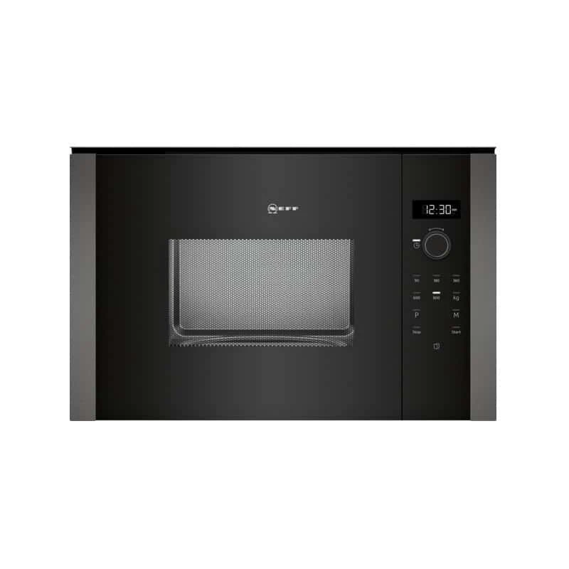 NEFF HLAWD23G0 Εντοιχιζόμενος Φούρνος Μικροκυμάτων 20lt Μαύρος ΕΩΣ 12 ΔΟΣΕΙΣ
