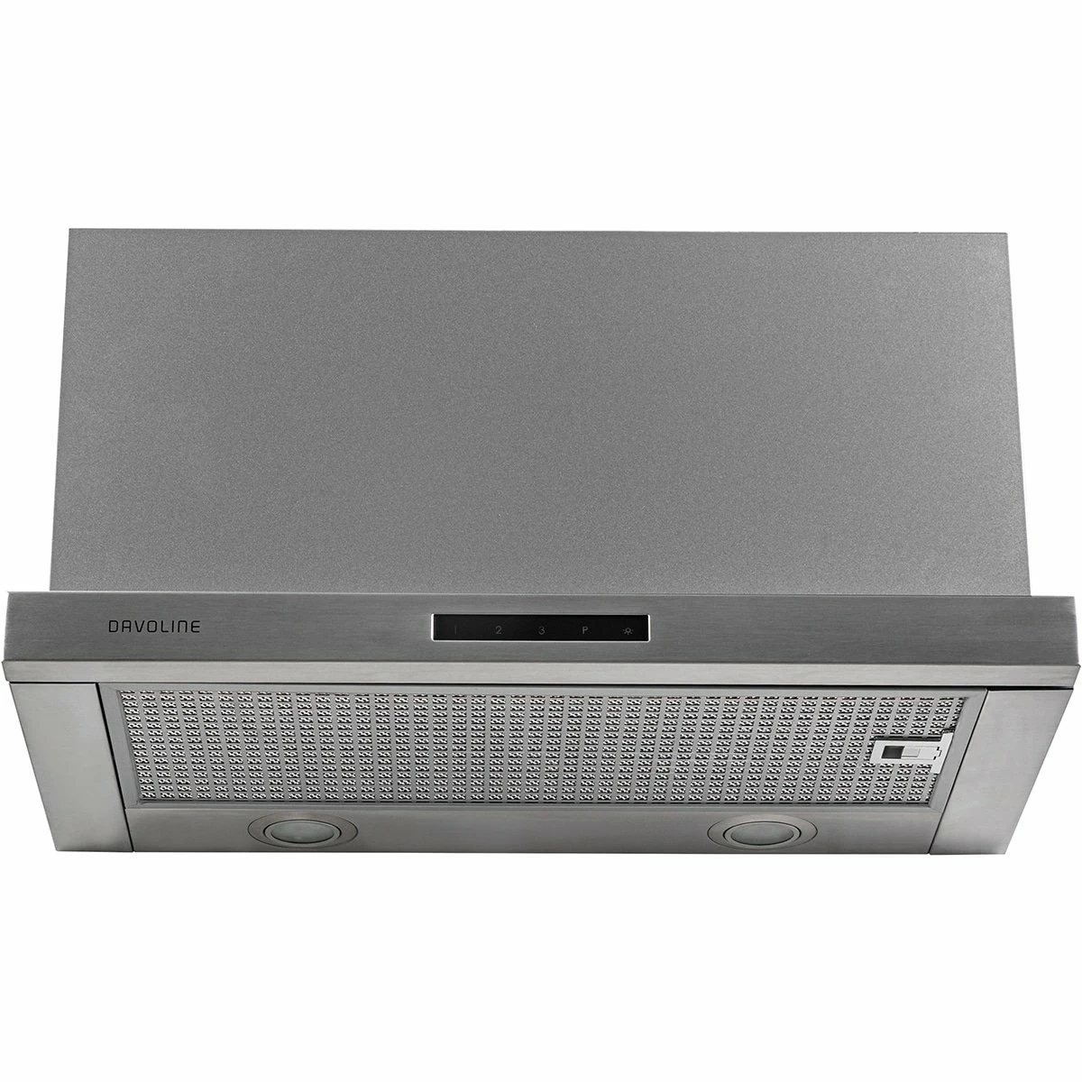 Davoline HQ Pro 90 IX Συρόμενος Απορροφητήρας 90cm Inox (ΕΩΣ 12 ΔΟΣΕΙΣ)