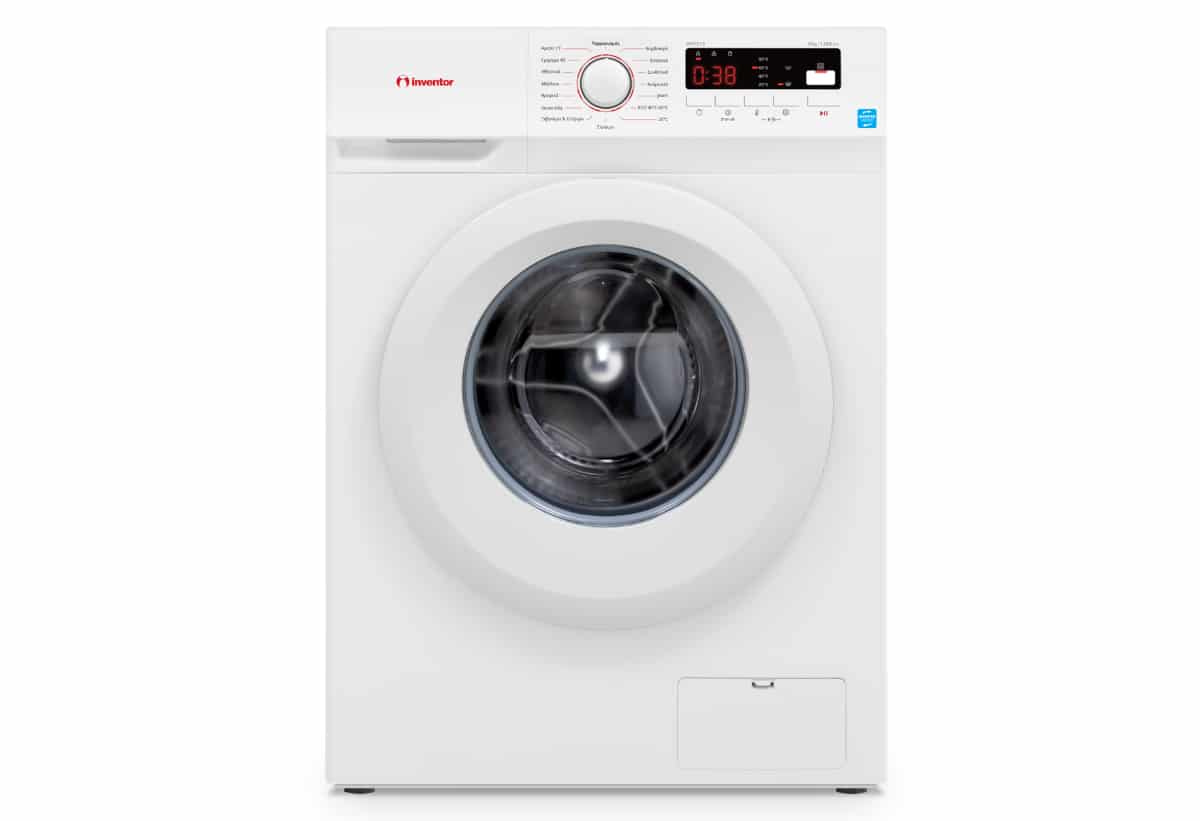 Inventor INV1012 Πλυντήριο Ρούχων 10kg 1200 Στροφών ΕΩΣ 12 ΔΟΣΕΙΣ