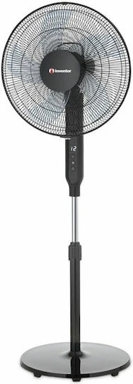 INVENTOR FS40BLR ΑΝΕΜΙΣΤΗΡΑΣ ΜΕ ΟΡΘΟΣΤΑΤΗ ΜΑΥΡΟΣ 35W 40CM - Image 3