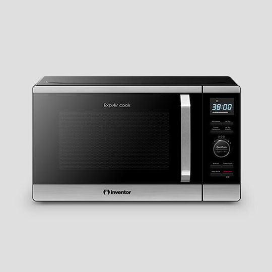 Inventor Φούρνος Μικροκυμάτων με Grill 27lt Μαύρος MWO-AF-27LT-BD