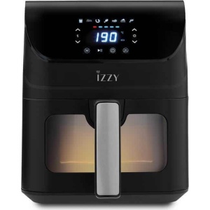 Izzy IZ-8236 Φριτέζα Αέρος 4.5lt Μαύρη ΕΩΣ 12 ΔΟΣΕΙΣ