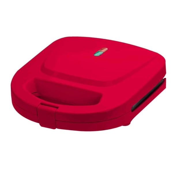 Telemax KY-20S Τοστιέρα για 2 Τοστ 750W Κόκκινη (ΕΩΣ 12 ΔΟΣΕΙΣ)