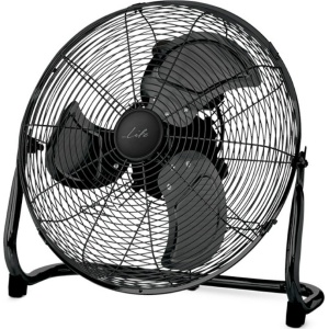 Life Meltemi Ανεμιστήρας Δαπέδου 100W Διαμέτρου 40cm Mystery Black 221-0203