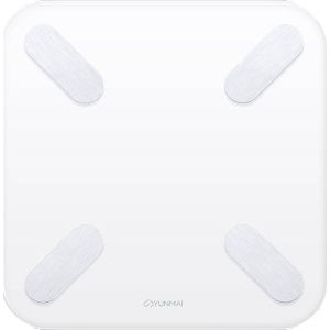 YUNMAI smart ζυγαριά X M1825, 3-180kg, 1000mAh, λευκή