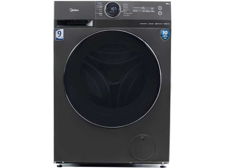 Midea Πλυντήριο Ρούχων 9kg 1400 Στροφών Inox MF200W90WB/T-GR (ΕΩΣ 12 ΔΟΣΕΙΣ)