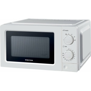 UNITED MWO-8105 Φούρνος Μικροκυμάτων 20lt Λευκός ΕΩΣ 12 ΔΟΣΕΙΣ