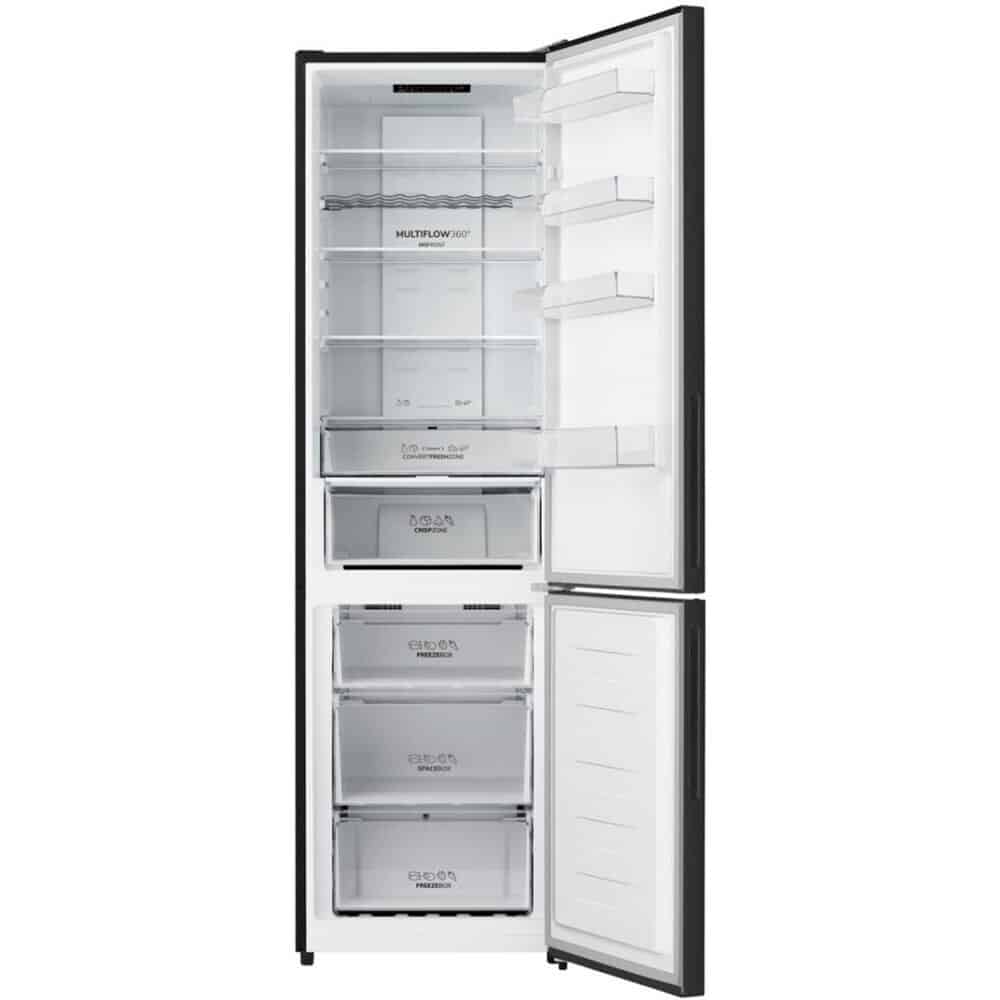Ψυγειοκαταψύκτης Gorenje NRK620EABG4 336lt, Total No Frost 201x59.5x59, Black ΕΩΣ 12 ΔΟΣΕΙΣ - Image 2