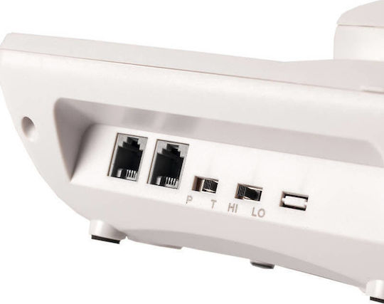 Osio OSW-4710 Ενσύρματο Τηλέφωνο Γραφείου Λευκό - Image 4