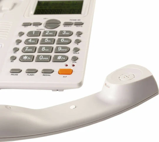 Osio OSW-4710 Ενσύρματο Τηλέφωνο Γραφείου Λευκό - Image 3