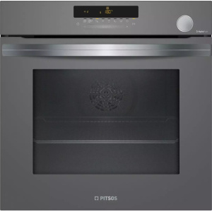 PITSOS PH31S81A6 Φούρνος άνω Πάγκου 71lt χωρίς Εστίες Π59.4εκ. Γκρι ΕΩΣ 12 ΔΟΣΕΙΣ