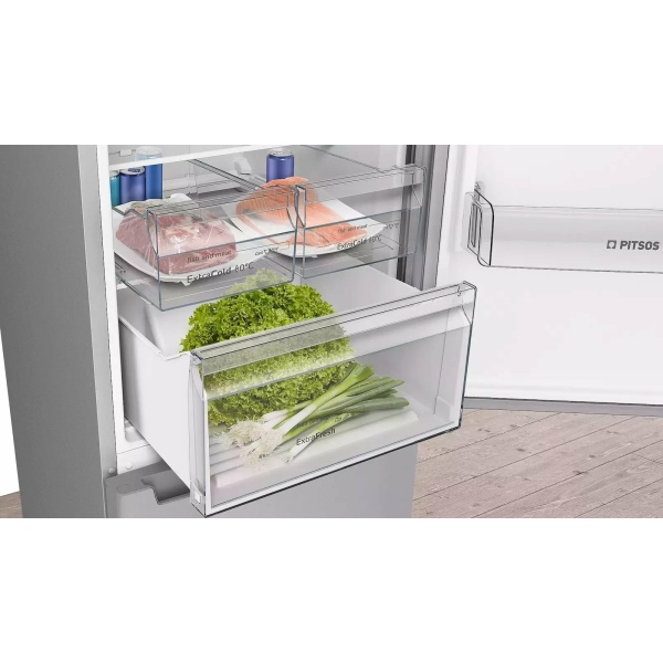 PITSOS PKNB39VLE2 Ψυγειοκαταψύκτης Inox Full NoFrost ΕΩΣ 12 ΔΟΣΕΙΣ - Image 4