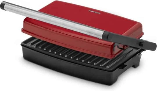 Pyrex Sb-292 Τοστιέρα Γκριλιέρα με Αποσπώμενες Πλάκες 1500W Κόκκινη 333300 - Image 3