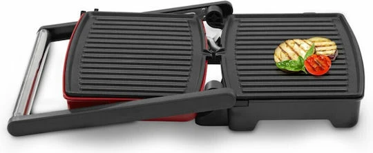 Pyrex Sb-292 Τοστιέρα Γκριλιέρα με Αποσπώμενες Πλάκες 1500W Κόκκινη 333300 - Image 2