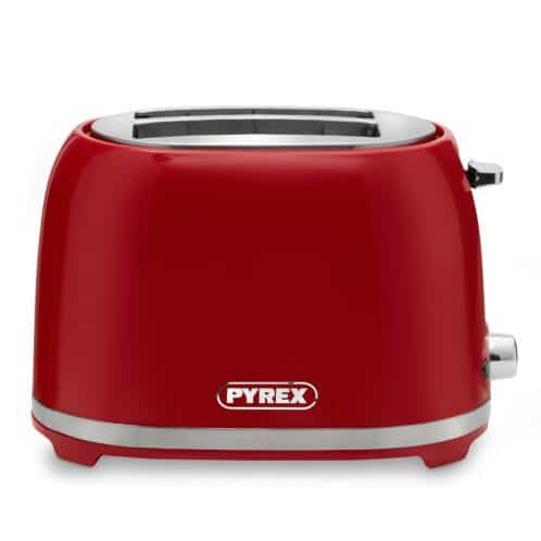 Pyrex SB-970 Φρυγανιέρα 2 Θέσεων 850W Κόκκινη