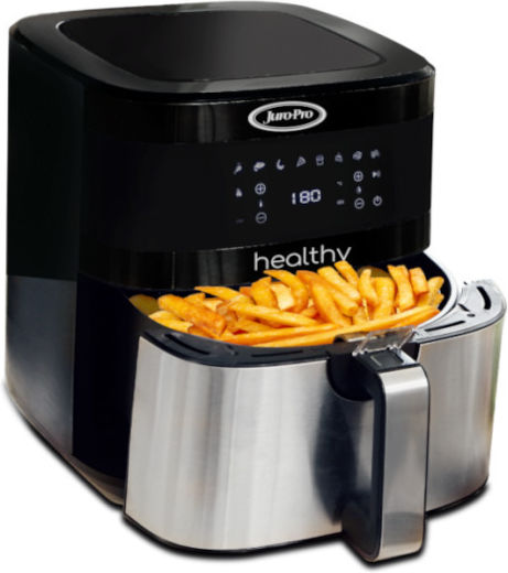 Juro-Pro Healthy Air Fryer 6.5lt Ασημί - Image 5