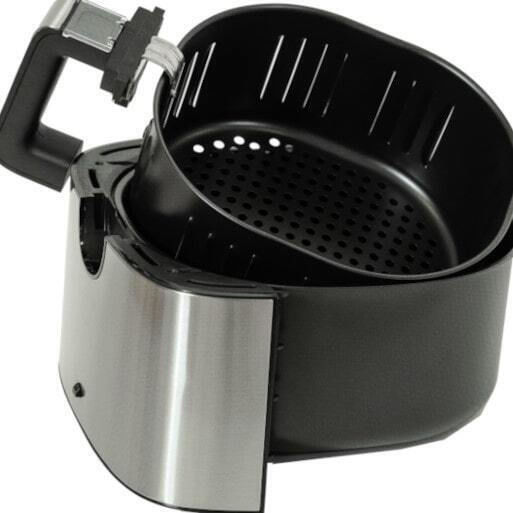 Juro-Pro Healthy Air Fryer 6.5lt Ασημί - Image 2