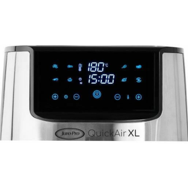 Juro-Pro Quickair XL Air Fryer 8lt Ασημί - Image 3