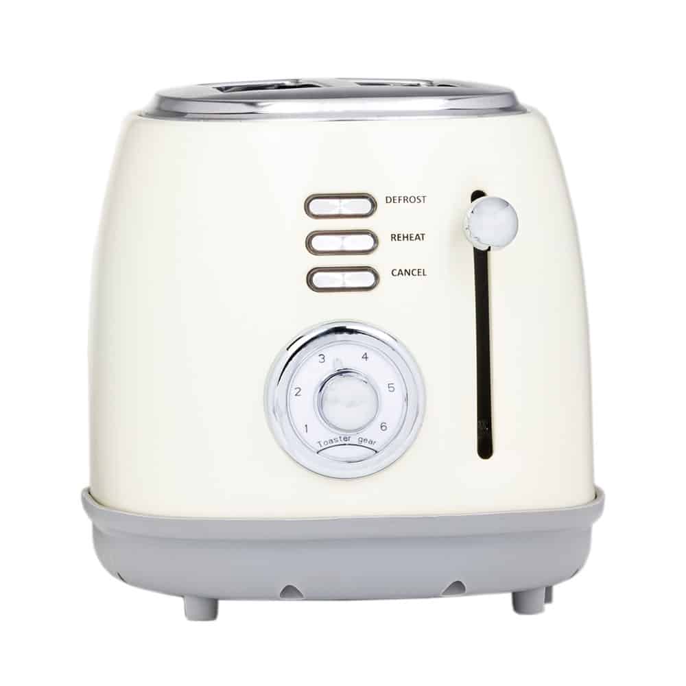 Morris R20824TSC Φρυγανιέρα 2 Θέσεων 850W Μπεζ (ΕΩΣ 12 ΔΟΣΕΙΣ) - Image 3