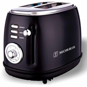 MORRIS R20832TSK Φρυγανιέρα 2 Θέσεων 850W Μαύρη ΕΩΣ 12 ΔΟΣΕΙΣ