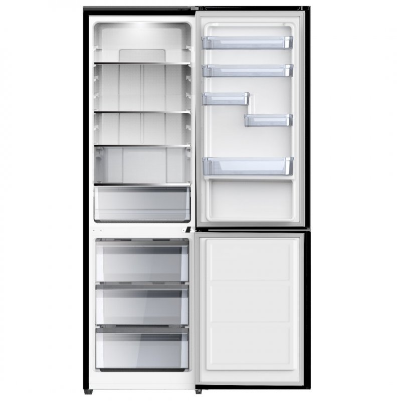 Princess Ψυγειοκαταψύκτης 344lt Total NoFrost Υ195xΠ60xΒ65.8εκ. Μαύρο Γυαλί RCNE489BGL - Image 2