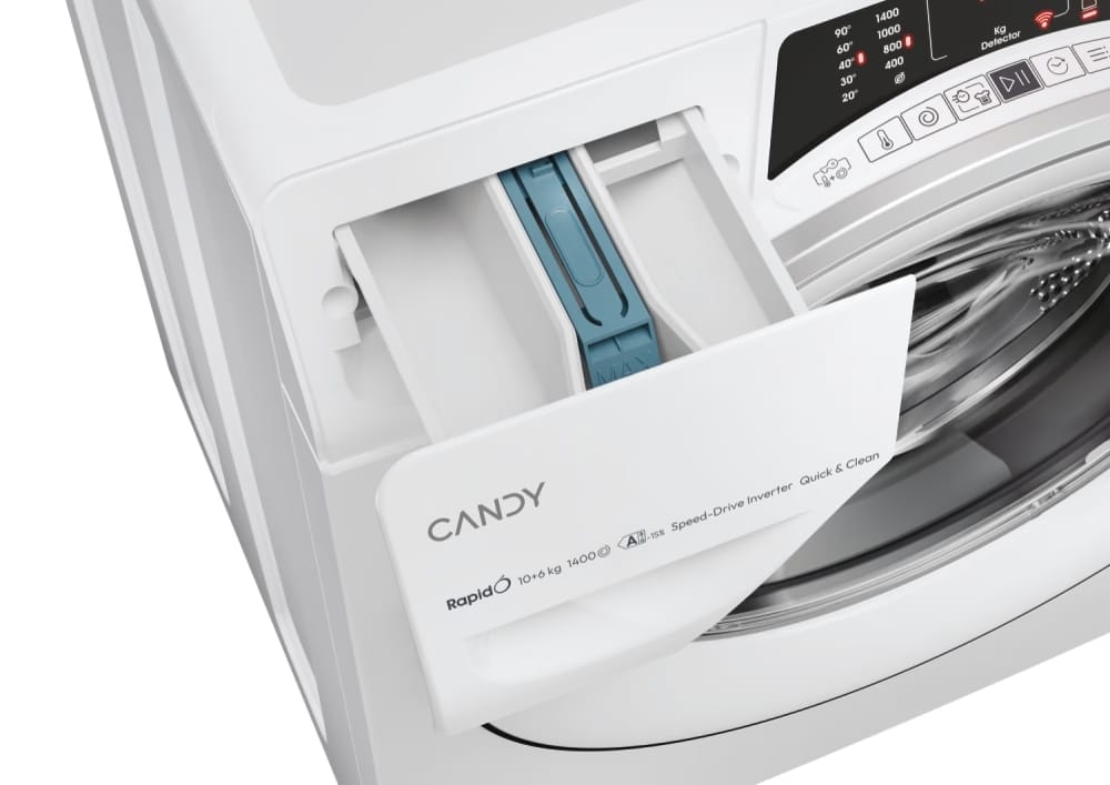 Candy ROW 41064DWMS7-S Πλυντήριο-Στεγνωτήριο Ρούχων 10/6kg 1400 Στροφών (ΕΩΣ 12 ΔΟΣΕΙΣ) - Image 4