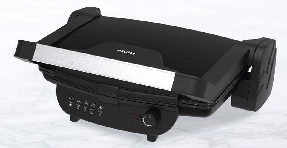 Robin T 25-12 Τοστιέρα Γκριλιέρα 1800watt (ΕΩΣ 12 ΔΟΣΕΙΣ)