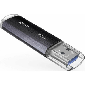 Silicon Power Blaze B02 32GB USB 3.1 Stick Μαύρο