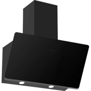 DAVOLINE Shape 90 Μαύρος Απορροφητήρας Κάθετος 90cm ΕΩΣ 12 ΔΟΣΕΙΣ