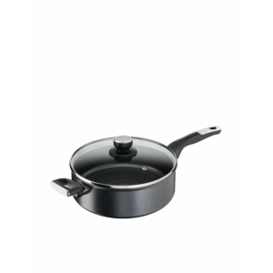 Tefal G25533 Unlimited Σωτέζα με Καπάκι από Αλουμίνιο με Αντικολλητική Επίστρωση 26cm