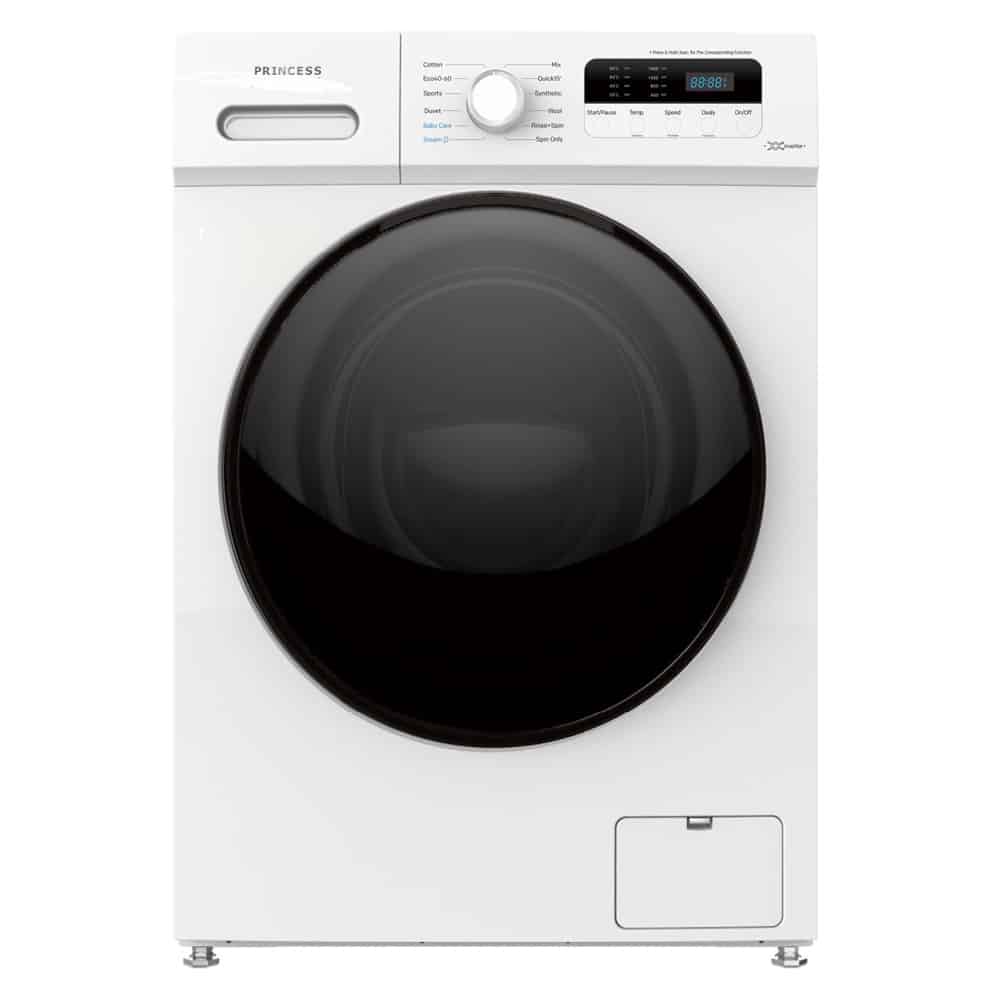 Princess WMBA 12 PAR Πλυντήριο Ρούχων 12 kg με ατμό 1400 στροφές Α ΕΩΣ 12 ΔΟΣΕΙΣ