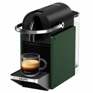 Krups XN3063V Pixie Καφετιέρα για Κάψουλες Nespresso Πράσινη (ΕΩΣ 12 ΔΟΣΕΙΣ)