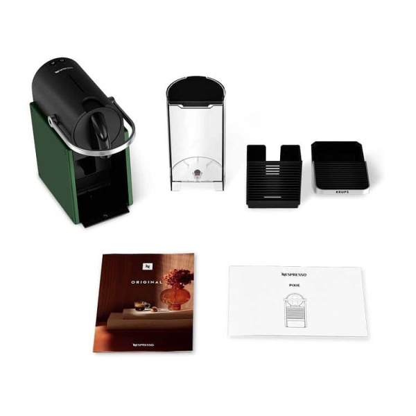Krups XN3063V Pixie Καφετιέρα για Κάψουλες Nespresso Πράσινη (ΕΩΣ 12 ΔΟΣΕΙΣ) - Image 6