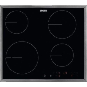 ZANUSSI ZHRN642X Κεραμική Eστία Αυτόνομη 56cm ΕΩΣ 12 ΔΟΣΕΙΣ