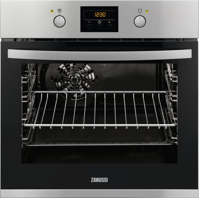 ZANUSSI ZOB35722XU Φούρνος άνω Πάγκου 57lt χωρίς Εστίες Α ΕΩΣ 12 ΔΟΣΕΙΣ