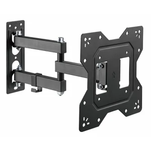 Powertech PT-1129 Βάση Τηλεόρασης Τοίχου με Βραχίονα έως 43" και 30kg (PT-1129) Μαύρο ΕΩΣ 12 ΔΟΣΕΙΣ