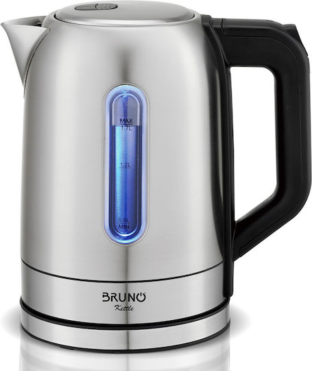 Bruno Βραστήρας 1.7lt 2200W Ασημί BRN-0213