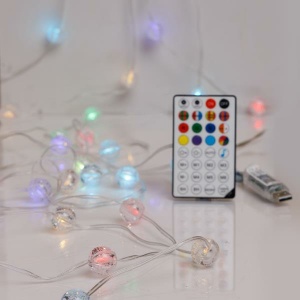 ΣΕΙΡΑ, 100 SMART MINI LED, ΚΡΑΚΕΛΕ ΜΠΑΛΙΤΣΕΣ 2cm, USB, ΔΙΑΧΕΙΡΙΣΗ ΠΡΟΓΡΑΜΜΑΤΟΣ ΜΕ ΕΦΑΡΜΟΓΗ, ΤΗΛΕΧΕΙΡΙΣΤΗΡΙΟ, ΔΙΑΦΑΝΟ ΠΛΑΚΕ ΧΑΛΚΙΝΟ ΚΑΛΩΔΙΟ, RGB LED, ANA 15cm, ΠΡΟΕΚΤΑΣΗ ΠΑΡΟΧΗΣ 3m, IP20 (roll pack)