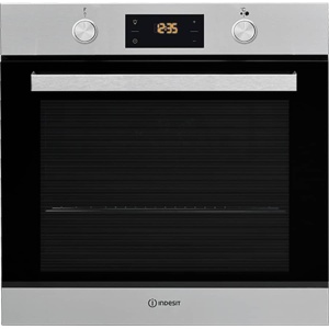 Indesit IFW 6841 JH IX Φούρνος άνω Πάγκου 71lt Inox ΕΩΣ 12 ΔΟΣΕΙΣ