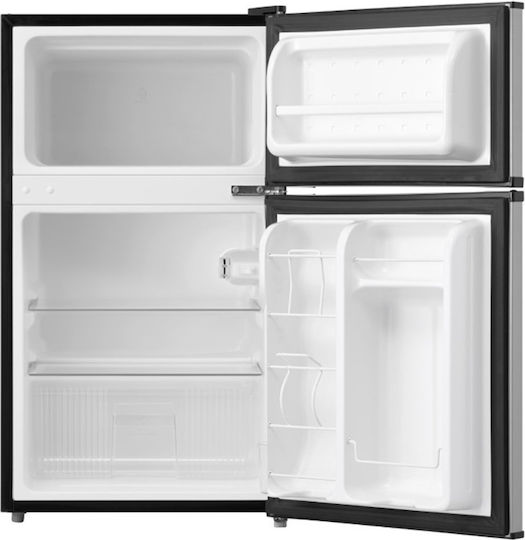 Morris Ψυγείο Δίπορτο 87lt Υ83.7xΠ47xΒ49.2εκ. Ασημί T72089ETD - Image 3