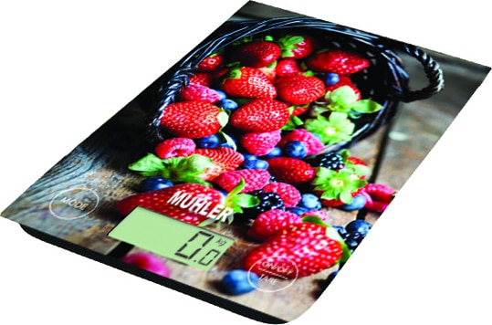 Muhler KSC-2027 Ψηφιακή Ζυγαριά Κουζίνας 1gr/5kg Berry (ΕΩΣ 12 ΔΟΣΕΙΣ)