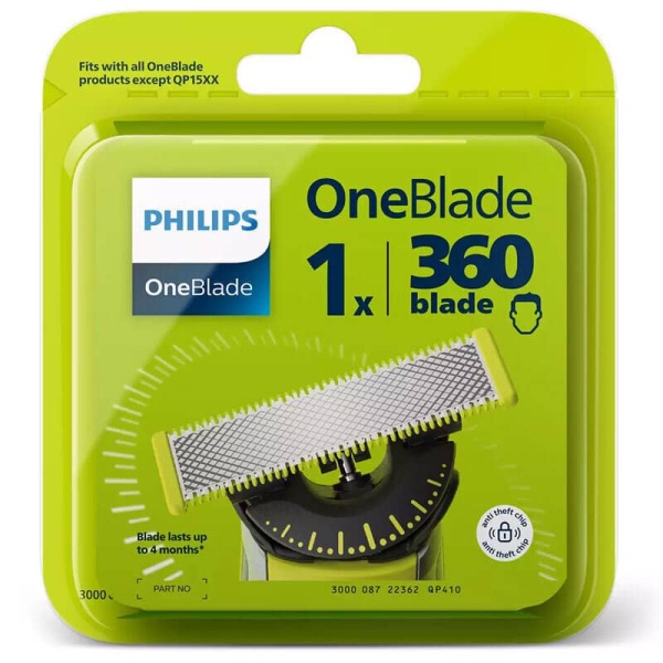 Philips Ανταλλακτικό για Ξυριστικές Μηχανές QP410/50 ΕΩΣ 12 ΔΟΣΕΙΣ - Image 2