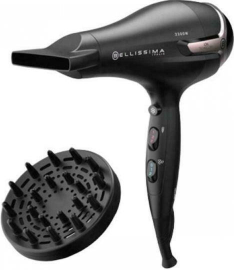 Bellissima K9 2300 P5401 Ionic Επαγγελματικό Πιστολάκι Μαλλιών με Φυσούνα 2300W ΕΩΣ 12 ΔΟΣΕΙΣ - Image 4